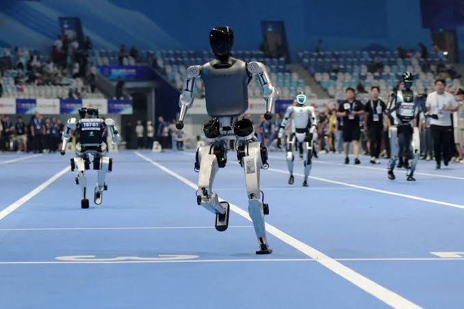 You are currently viewing Robot Athletes Compete In First-ever World Humanoid Games