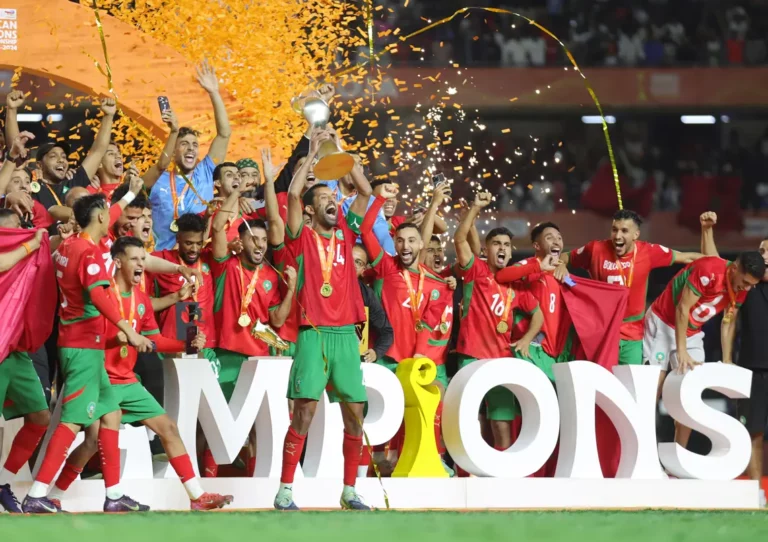 You are currently viewing JUST IN: Morocco Clinch Record Third CHAN Title with Thrilling 3-2 Win Over Madagascar